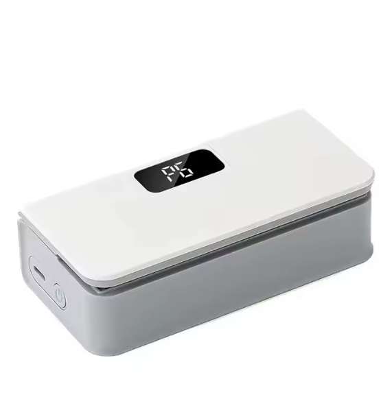 Selladora de bolsas portátil recargable con pantalla digital